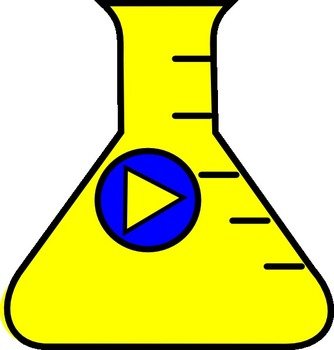 Flask Erlenmeyer Start Yellow Clip Art