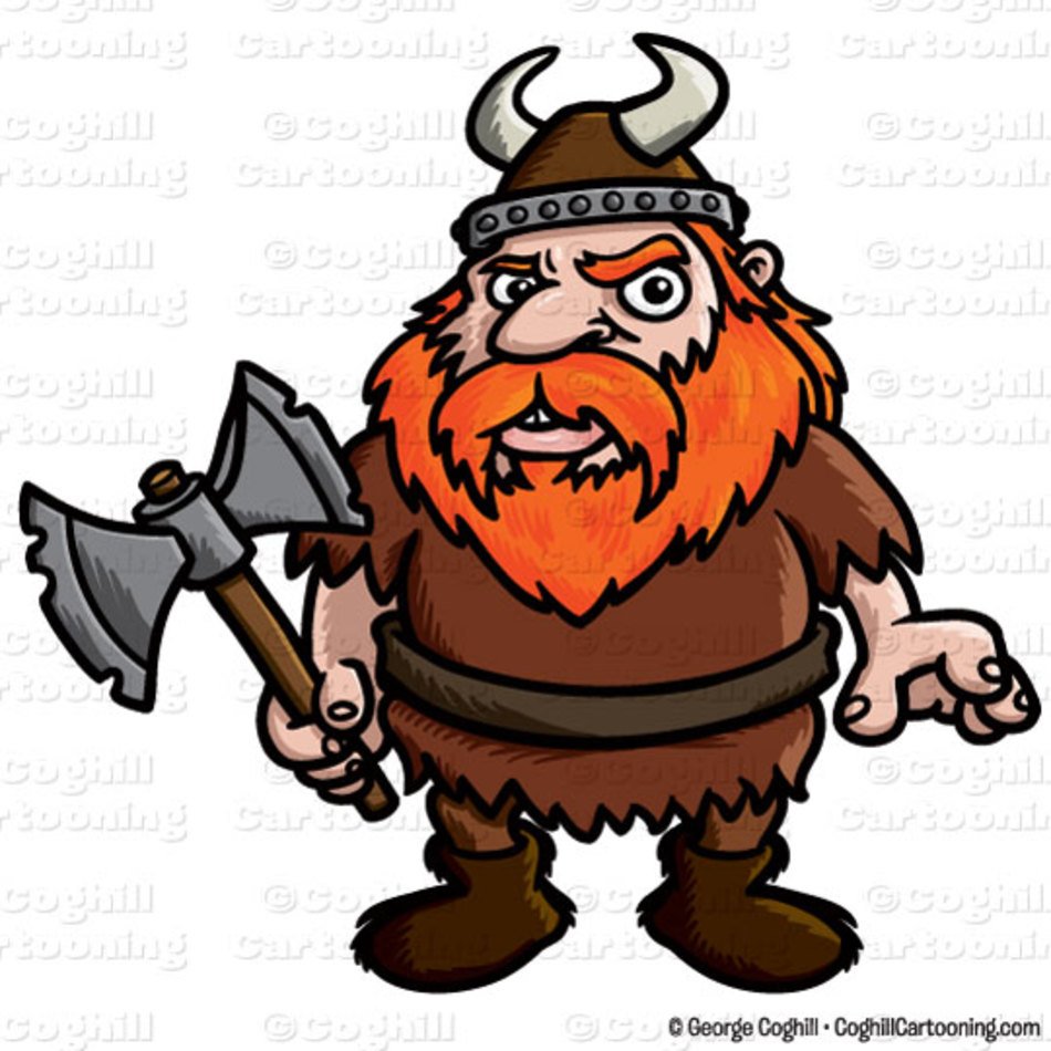 Cartoon Viking Clip Art N21