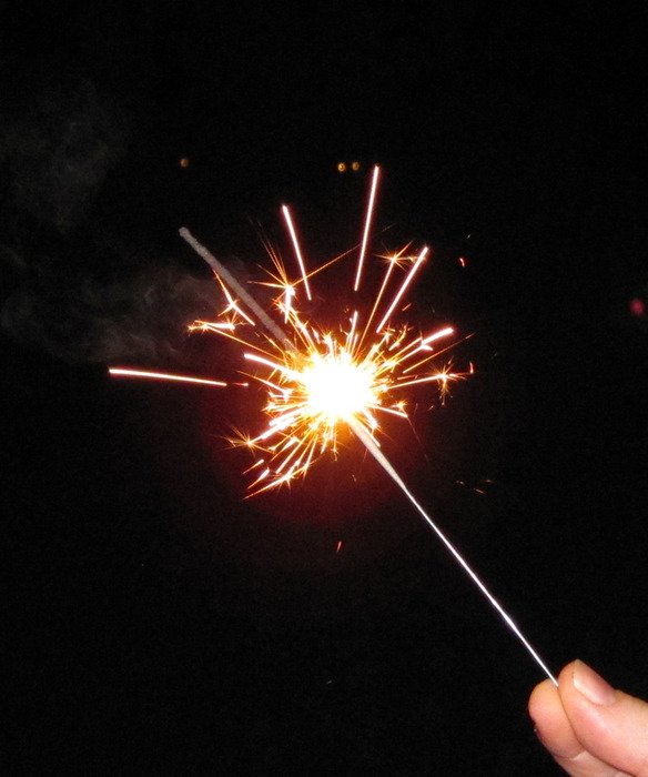 This Is A New Years Eve Sparkler