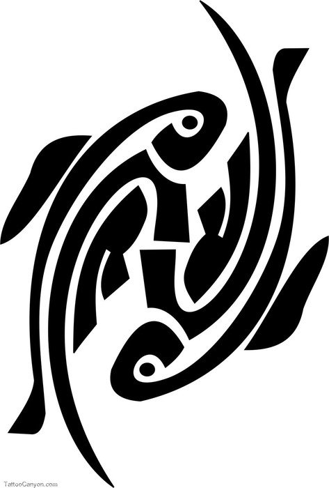 Pisces Tattoo Designs N3