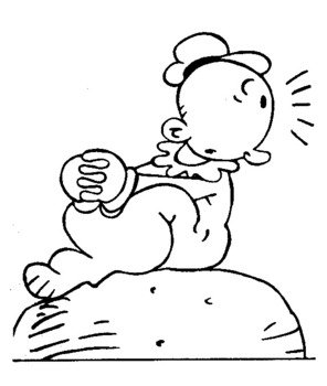 Popeye Coloring Pages N2