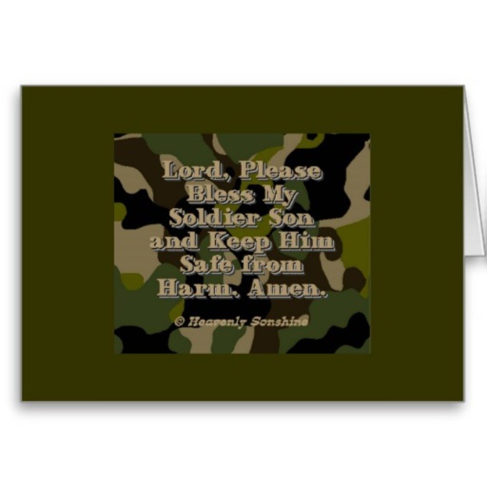 Army Prayer For A Son