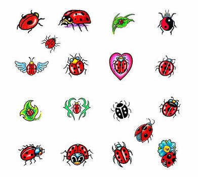 Ladybug Tattoos N2