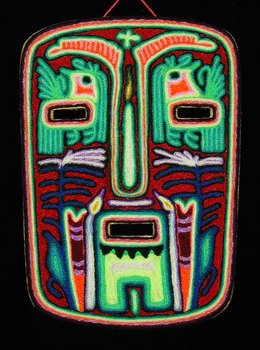 Huichol Indian Masks From Mexico