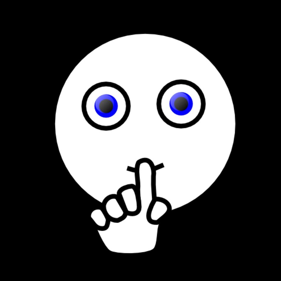 Silence Clip Art N8