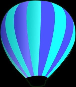 Hot Air Balloon Clip Art N163