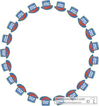 New Year Border