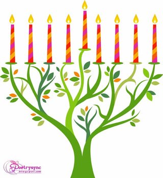 Hanukkah Candle Clip Art N3