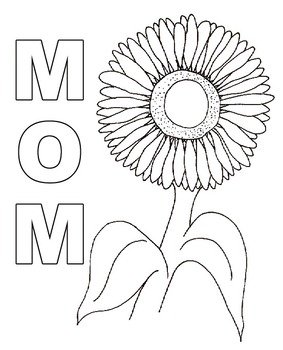 Sunflower Coloring Pages To Print
