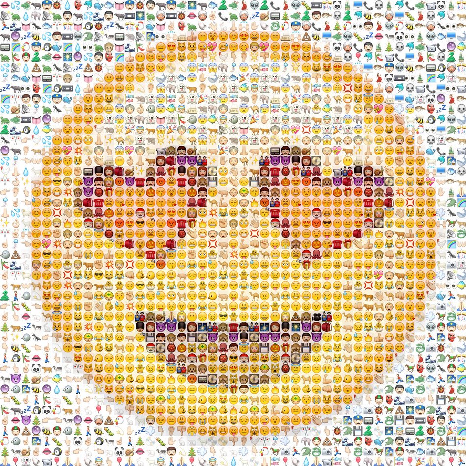 Ä°llustration of Emoji Art