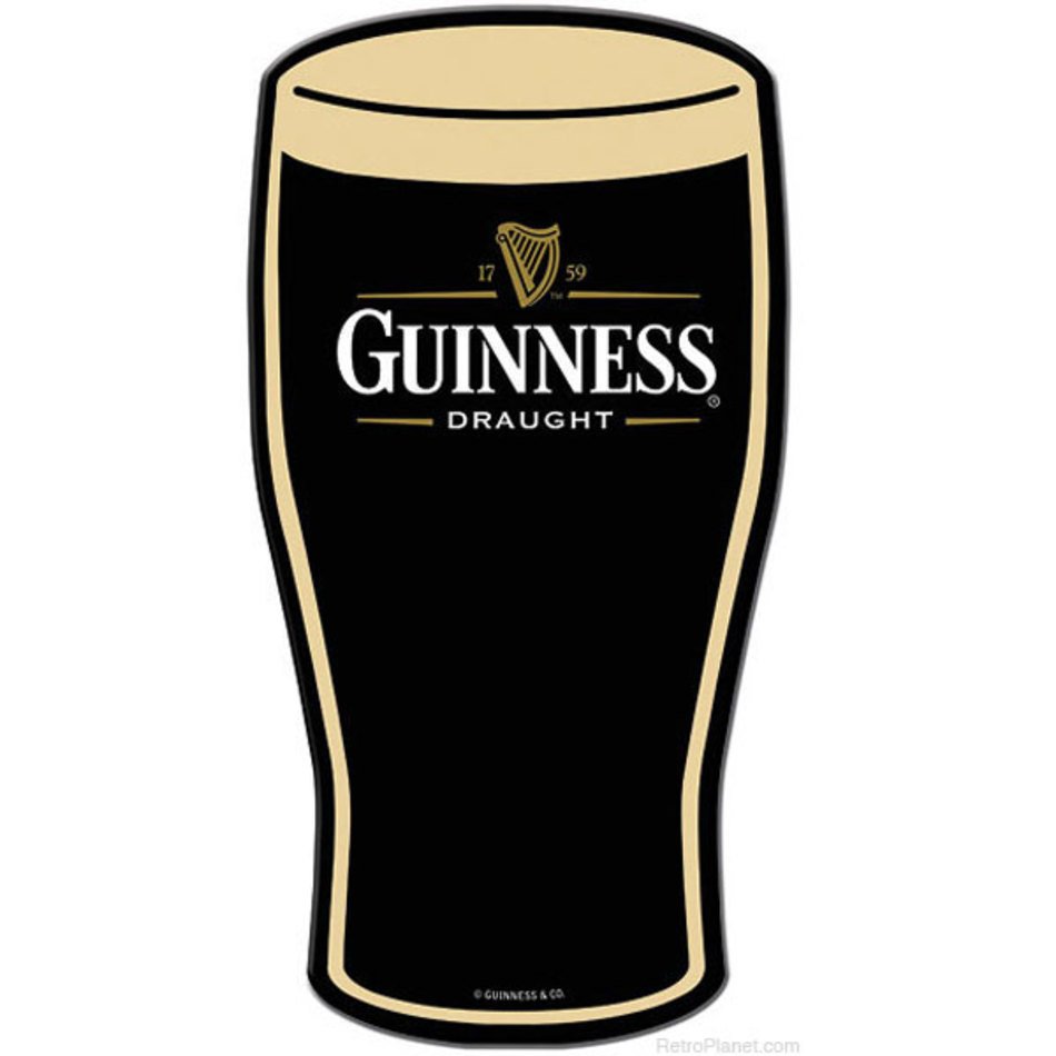 Guinness Beer Glass