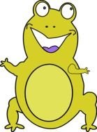 Cartoon Frog Clip Art N125