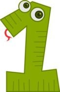 animated figure 1 in the form of a snake