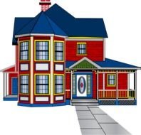 Car And House Clip Art N3