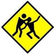 Zombie Arm Road Signs drawing