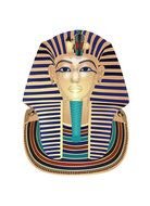 Colorful King Tut Statue