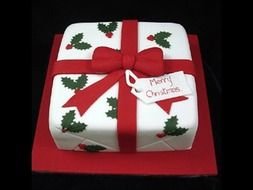 sweet Christmas cake