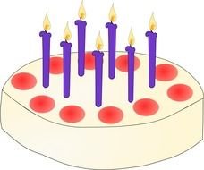 Birthday Cake Clip Art N324