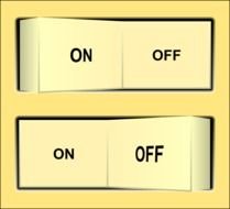 On Off Light Switch Clip Art