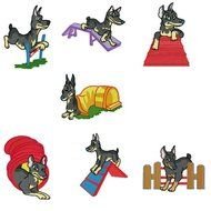 Doberman Clip Art N6