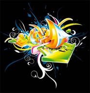 3D Graffiti Letters