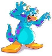 clipart of the Club Penguin Monsters University