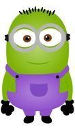 green minion drawing