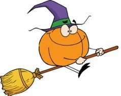 Witch Broom Clip Art N11