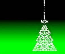Christmas Tree Decorations Xmas Decor Design Digital Clipart Clip