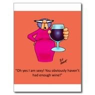 Romantic Funny Wine Cartoons