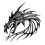 Dragon Head Tattoo Designs N2