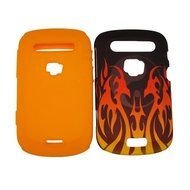 BlackBerry Bold Touch 9900 9930 Red Flaming Fire Dragon Tribal Tattoo