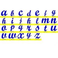Script Bold Embroidery Fonts