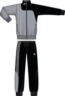 A Man In Tracksuit Clip Art