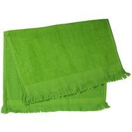 green towel