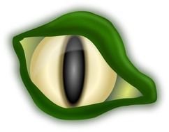 Alligator Eyes Clip Art