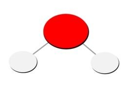 Water Molecule as a graphic illustration