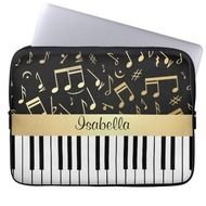 Music Notes Laptop Sleeves