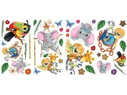 Cartoon Baby Jungle Animals N5