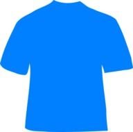 Blue Shirt Clip Art N18