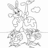 Easter Coloring Pages N6