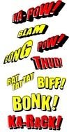 Comic Book Clip Art N32