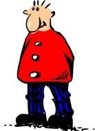 Standing Man Clip Art N25