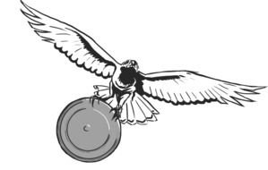 Falcon Clip Art drawing