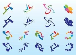 Free Vector Logo drawing