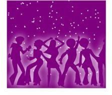 70s Disco Clip Art N7