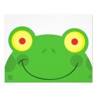 Cartoon Frog Face N3