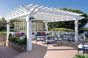 Decks With Pergolas