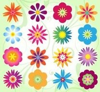 Flower Clip Art Clipart Mod Commercial And
