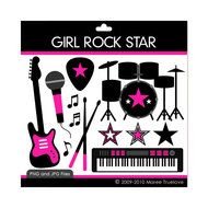 Boy Rock Star Clip Art N3